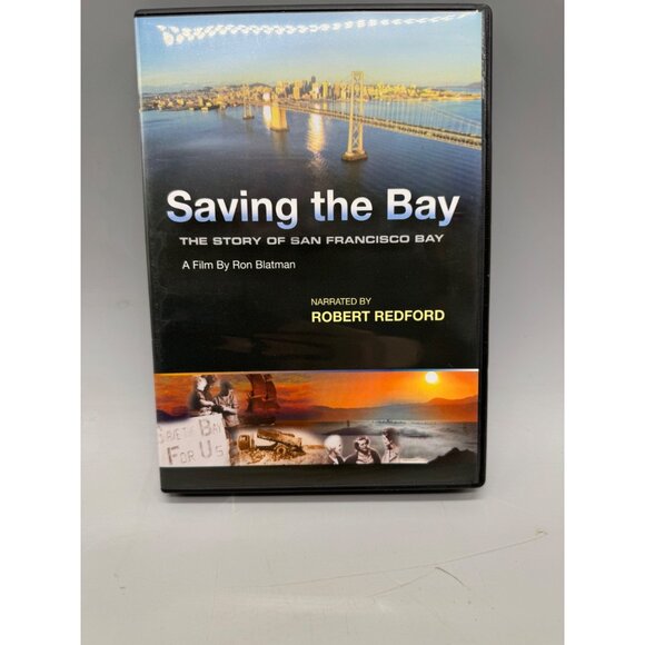Saving The Bay story of San Francisco DVD Narrated By Robert Redford 2009 READ - Picture 1 of 4